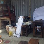 Transfer of old stuff to Caritas Tin Wan Centre for storage