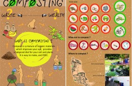 Waste composting and recycling system